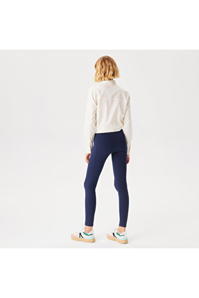 Lacoste Kadın Skinny Fit Lacivert Tayt