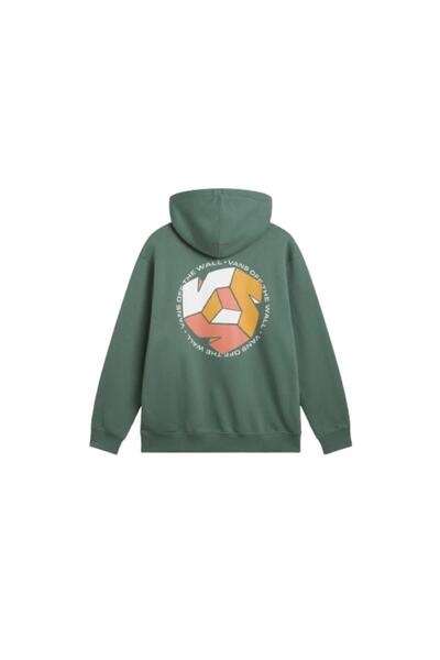 Vans Cycle V Loose Po Vn000Jsm1Cı1 Men's Green Sweatshirt