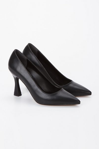 Brave piele de femeie cu material (toc 9 cm) pantofi de seara mucegai complet