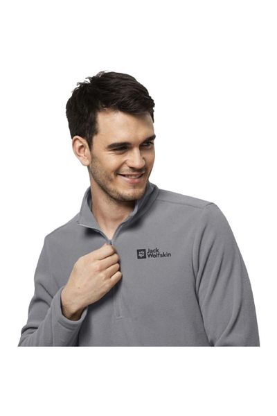 Jack Wolfskin Ανδρικό φούτερ σε γκρι χρώμα Taunus Hz 1709522tr