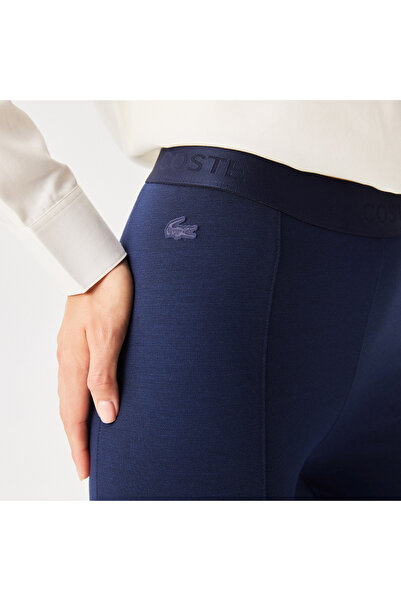 Lacoste Kadın Skinny Fit Lacivert Tayt