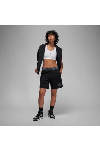 Nike Jordan Paris Saint Germain Fleece Short3 Siyah Kadın Şort