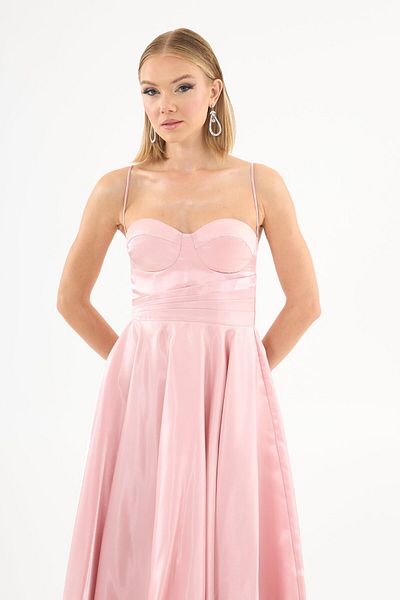 Carmen Πούδρα λουράκι Organza Satin Promise Φόρεμα