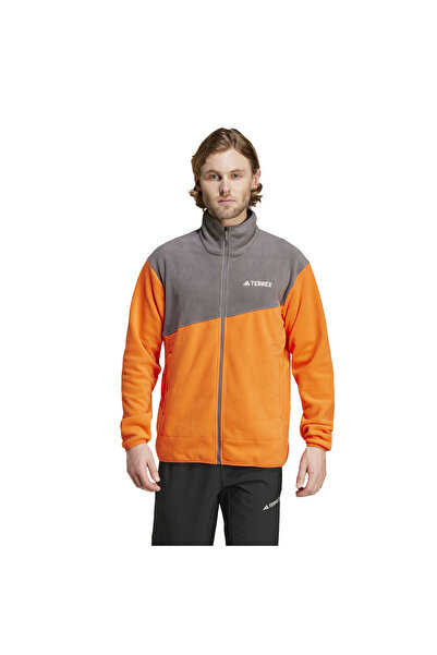 adidas MT FZ FLEECE Erkek Turuncu Polar IZ3293
