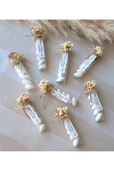 Larmina Decoration 15 Adet Süslemeli Badem Şekeri Kına Düğün Nikah Nişan Söz ...