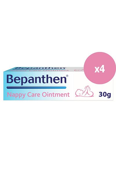 Bepanthen مرهم العناية بالحفاضات 30 جرام عبوة من 4 قطع