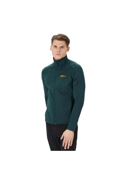 Jack Wolfskin Baıselberg Fz 1711381-4161 Ανδρικό πράσινο παλτό και μπουφάν