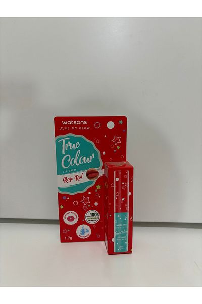 Watsons 1.7 g Rosy Red Lip Balm