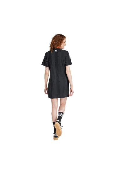 adidas Tiro Cut 3-Stripes Jacquard T-Shirt Dress
