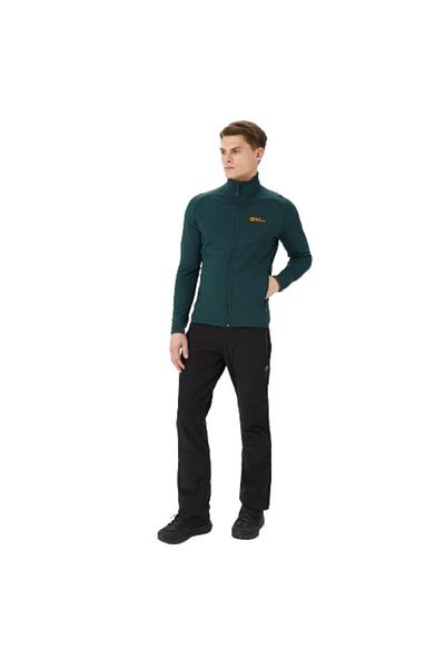 Jack Wolfskin Baıselberg Fz 1711381-4161 Ανδρικό πράσινο παλτό και μπουφάν