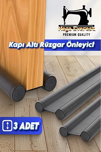 Mega Everest Kapı Altı Rüzgar Önleyici Isı Yalıtım Süngeri 3 Adet