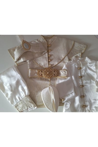 biyan collection Baby Boy Religious Ceremony Prince Circumcision Outfit for Boys Gift Baby Gift