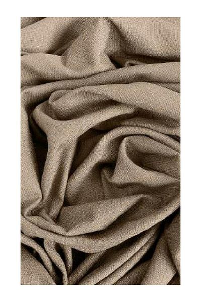Premier Premier Milk Coffee Color Luxury Linen Background Curtain (Pleatless Extrafor Coated)