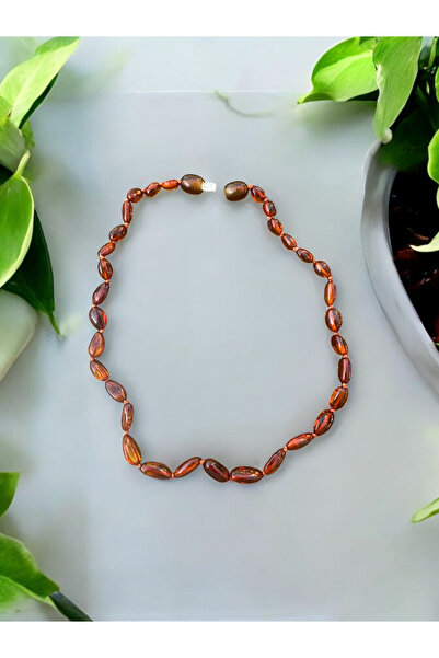 Bonicce Kehribar Taşı Litvanya Sertifikalı Bebek Kolye