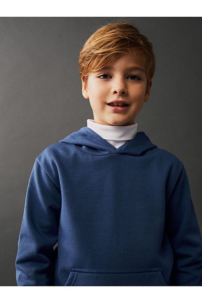 LC Waikiki Lcwk Basic Long Sleeve Boy Hoodie