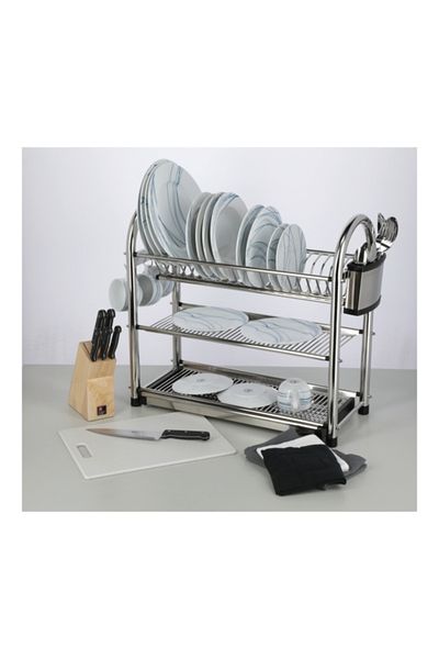 Parfait Large 3-Layer Dish Rack DQ-6264A3