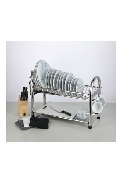 Parfait Large 2-Layer Dish Rack DQ-6264A2