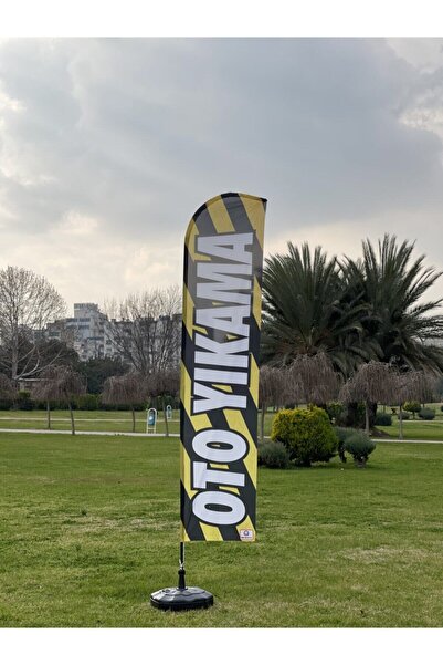 MR. ÇELİK PREMİUM Oto Yıkama Yelken Bayrağı