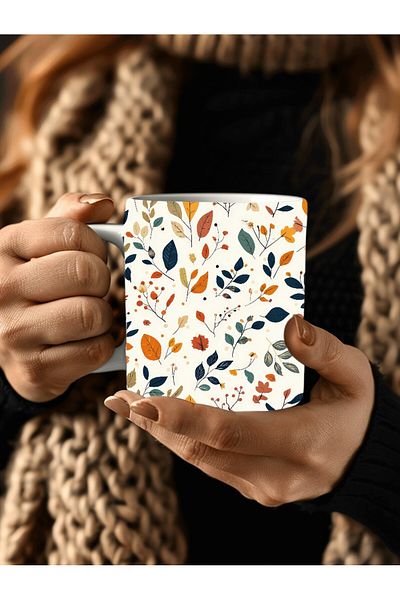 Evion 3D Design Ceramic Mug in Flower Models - Gift Mug