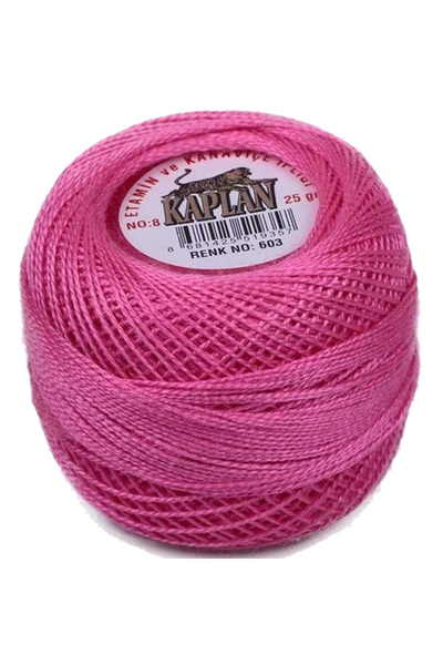 Kaplan Etamin and Cross Stitch Thread 8 No Code/Color: 603 - Royaleks