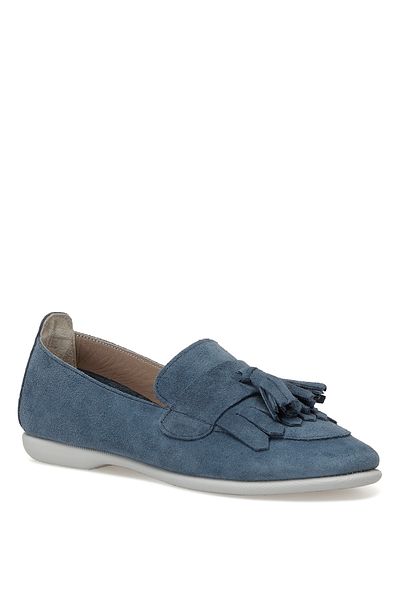 Nine West Luna 3Fx Navy Blue Women's Loafer