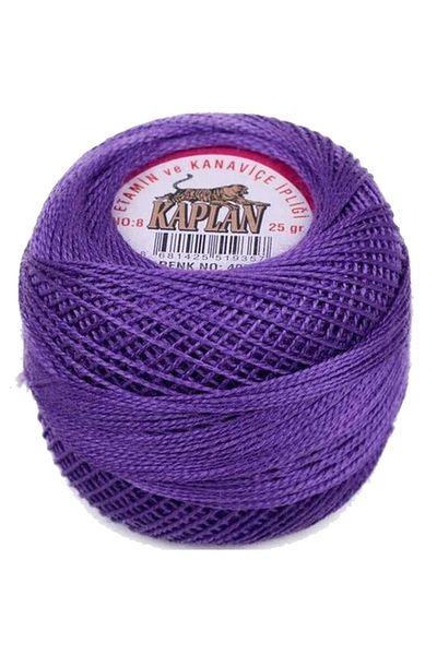 Kaplan Etamin and Cross Stitch Thread 8 No Code/Color: 495 - Royaleks