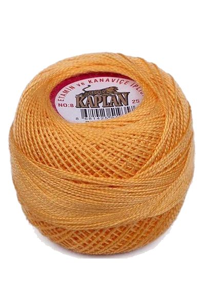 pazarella Tiger Etamine And Cross Stitch Thread No 8 Κωδικός/χρώμα: 444 - Royaleks
