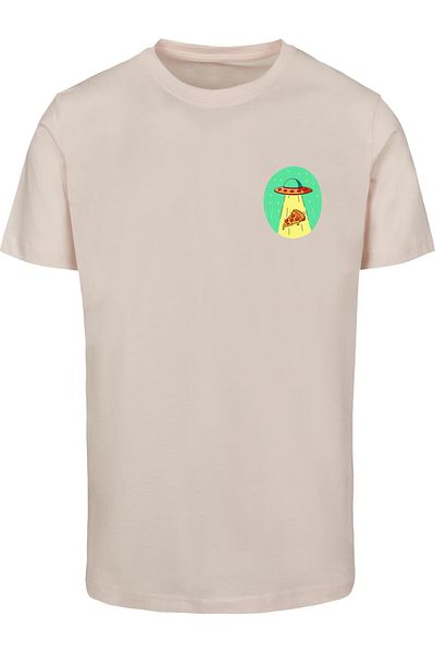 Mister Tee Herren Ufo Pizza Tee