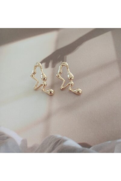 Bubbleatelier Cubby gold küpe