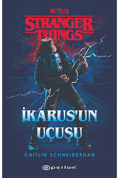 Epsilon Yayınevi Stranger Things - Ikarus'un Uçuşu + Okuma Sticker'ları