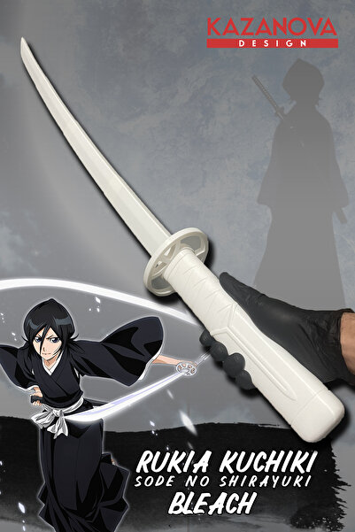 Kazanova Design Rukia Kuchiki Bleach Katlanabilir Katana (98 CM) Gerçek Boy