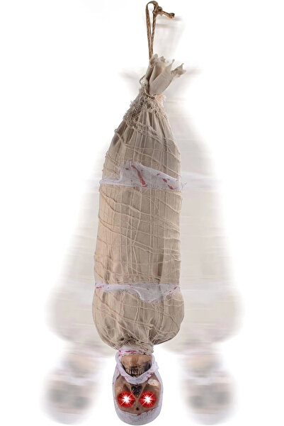 magicool مومياء متحركة مضاءة بمستشعر الهالوين 25x75 سم