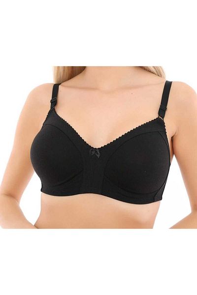 NARIYA Γυναικεία σουτιέν Plus Size Βαμβακερά χτενισμένα 2 τεμάχια Συλλεκτικά σουτιέν Καθημερινά χωρίς σύρμα εσώρουχα