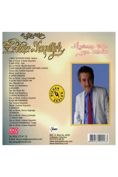EKO Erdener Koyutürk Melodies from Our Lives Cd