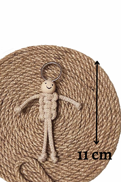 nftart.design طقم سلسلة مفاتيح مكونة من 12 قطعة من مكرامية صغيرة مع مجسمات أطفال (عيد ميلاد، استحمام الطفل، هدية)