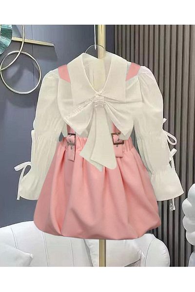 By Feyza Kids Collection SET ROCHIE SALOPET PENTRU FATA