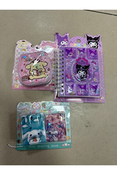 u-toys Sulu Defter 3 lü Set Kore Defter Seti my melody sulu defter