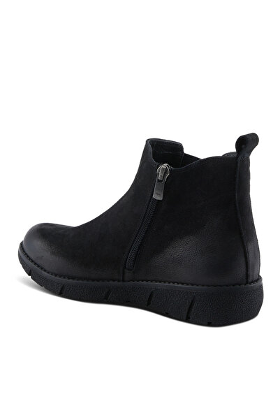 İNZE AYAKKABI Black Nubuck Boots - Model Name: Zultanit