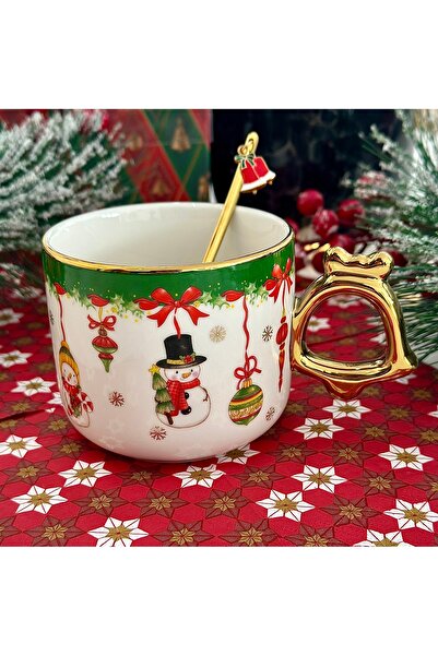 Tohana Happy New Year, New Year's Themed Special Boxed Mug & Spoon Gift