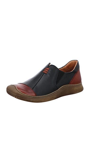 İNZE AYAKKABI Black Genuine Leather Casual Shoes Model Name: Quartz