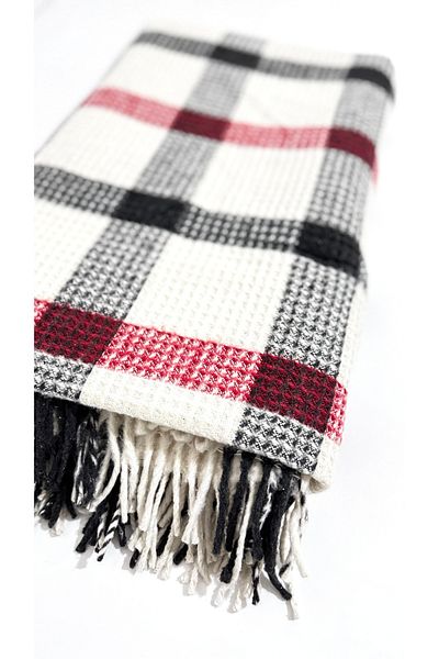 EYPRICH Scoc 100% Natural Cotton Double Personal Honeycomb Pattern Blanket
