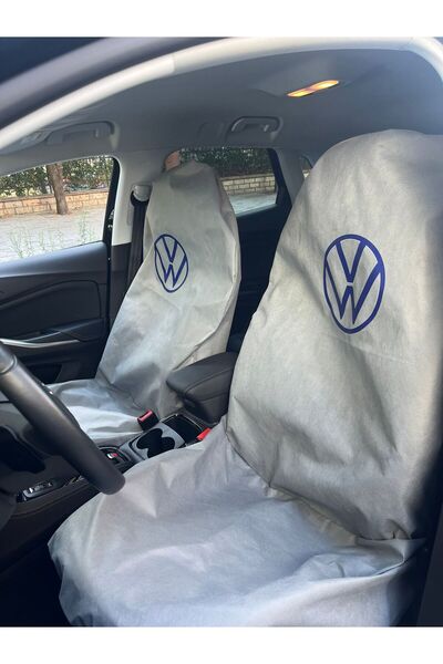 Cebeci Wolkswagen logolu tela oto servis kılıfı (2,Li paket)