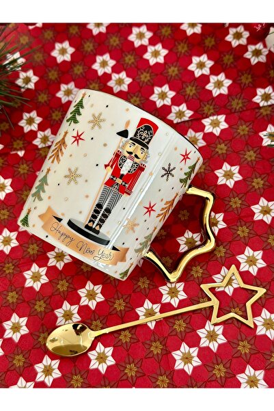 Tohana Happy New Year, New Year's Themed Special Boxed Mug & Spoon Gift