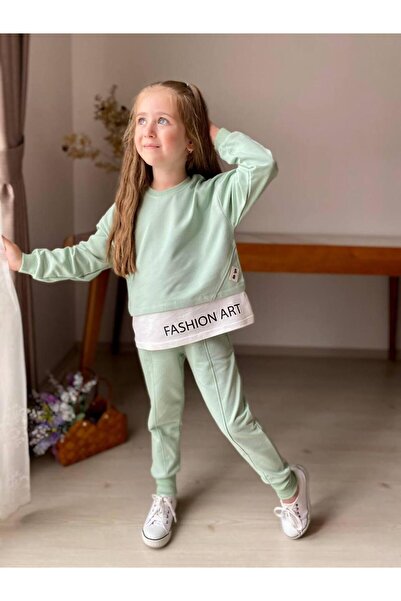 öykümgaleria مجموعة علوية وسفلية موسمية مكونة من خيطين للفتيات