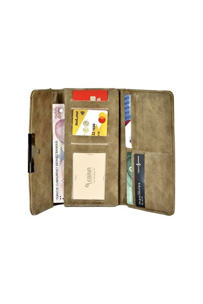 CüzCan Ultra Luxury Suede Leather Polite - Women's Wallet