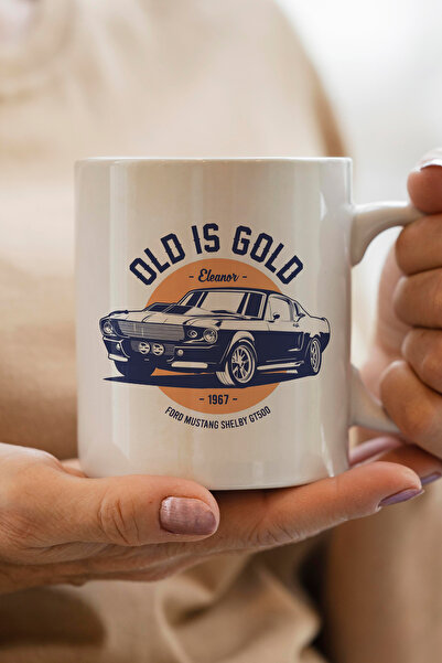 South Steel كوب فاخر مطبوع عليه سيارة فورد إليانور GT500 الكلاسيكية