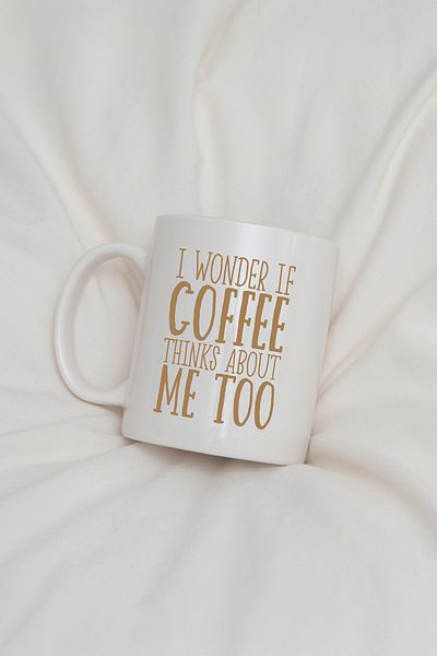 feinas Brown Porcelain Mug