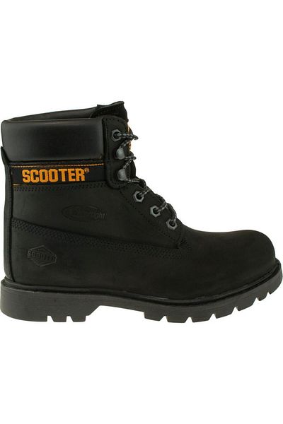 Scooter 5130 Μαύρες Nubuck Χειμερινές Αδιάβροχες Unisex Μπότες