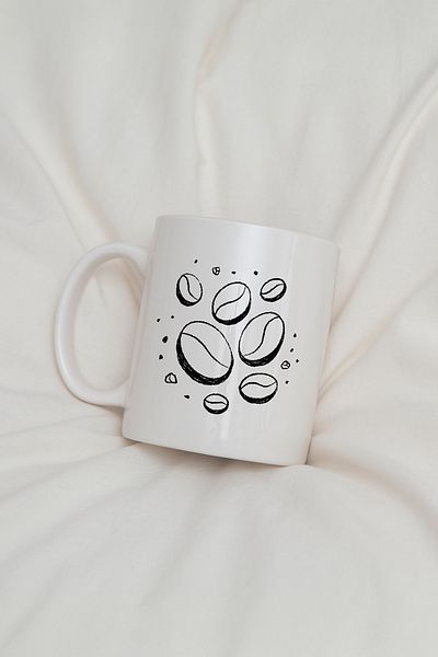 feinas Brown Porcelain Mug