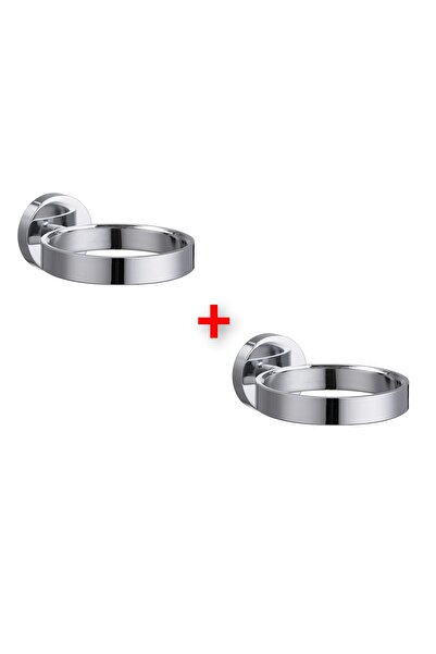 IKEA 2 Adet Fön Makinesi Askısı Banyo Askısı Çap 9 Cm İkea 2'li Set Saç Kurut...